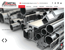 Tablet Screenshot of almetal-tr.com